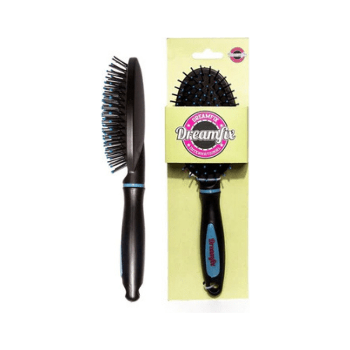 Dreamfix Square Hair Brush Black Square/Oval - gtwtoporld.com