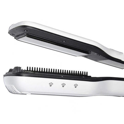 Dreamfix Steam - Infused Nano Brush Straightener (White) - gtwtoporld.com