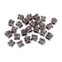 Dreamfix Tibetan Silver Flower Mix With Charm Diamond 24pcs - gtwtoporld.com