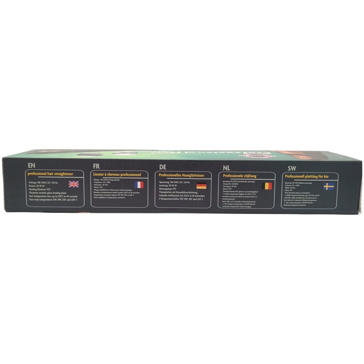 Dreamfix Titanium InstaHeat Wet &amp; Dry Straightener (Black) - gtwtoporld.com