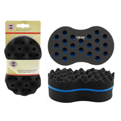Dreamfix Two - Sided Dreadlocks Foam Twist Sponge (3 sizes) - gtwtoporld.com