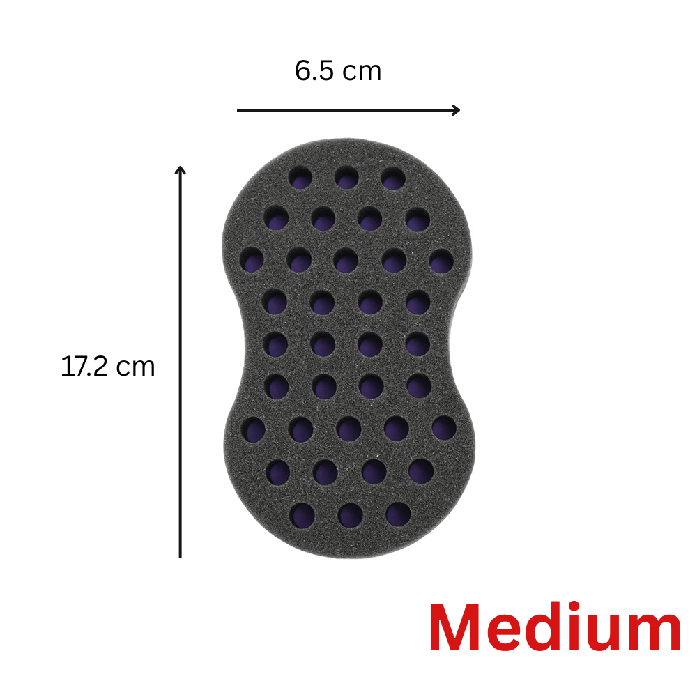Dreamfix Two - Sided Dreadlocks Foam Twist Sponge (3 sizes) - gtwtoporld.com