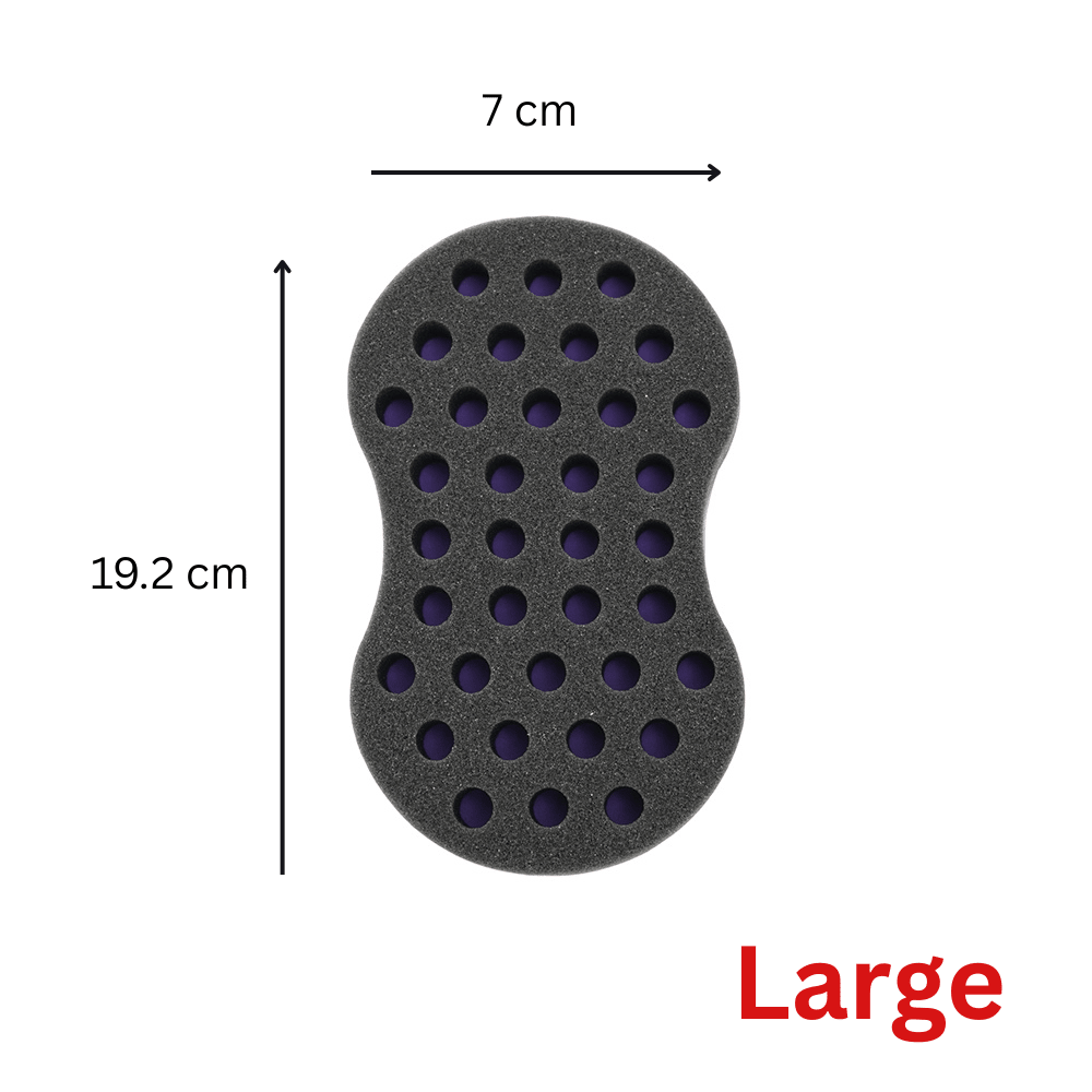 Dreamfix Two - Sided Dreadlocks Foam Twist Sponge (3 sizes) - gtwtoporld.com