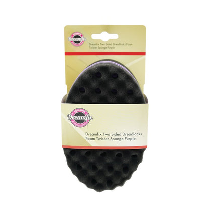 Dreamfix Two - Sided Dreadlocks Foam Twist Sponge (Oval) - gtwtoporld.com