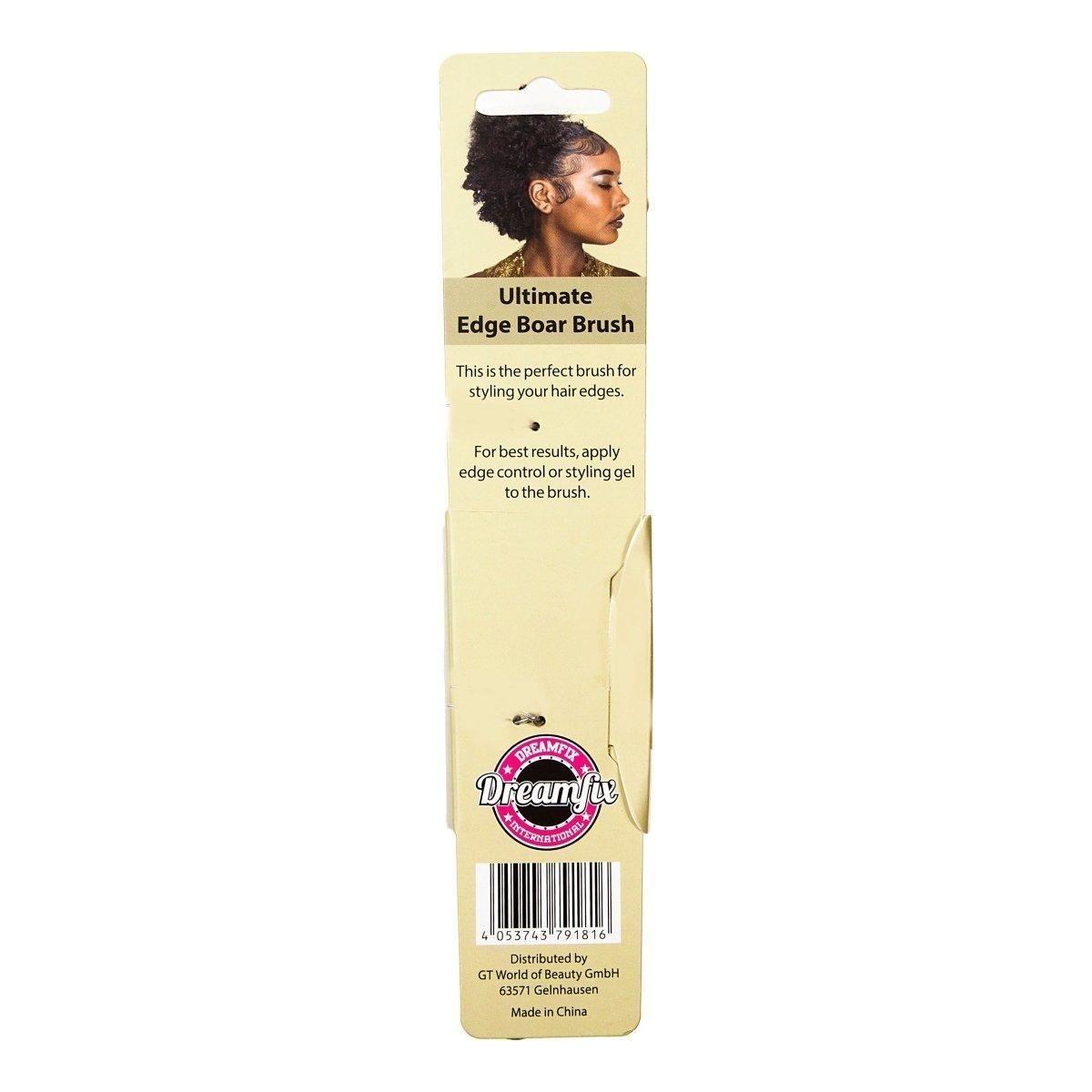 Dreamfix Ultimate Edge Brush 100% Boar Bristles 19.4*1.5*2cm - gtwtoporld.com