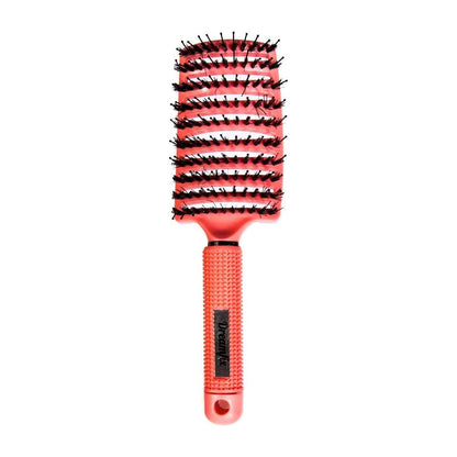 Dreamfix Vent Hair Brush w/Nylon &amp; Boar Bristle Pink - gtwtoporld.com