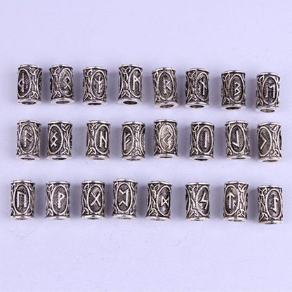 Dreamfix Vintage Silver Viking Letter DIY Bracelets 24pcs - gtwtoporld.com