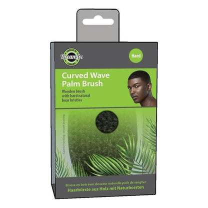 Dreamfix Wave Curved Hard Palm Brush - gtwtoporld.com