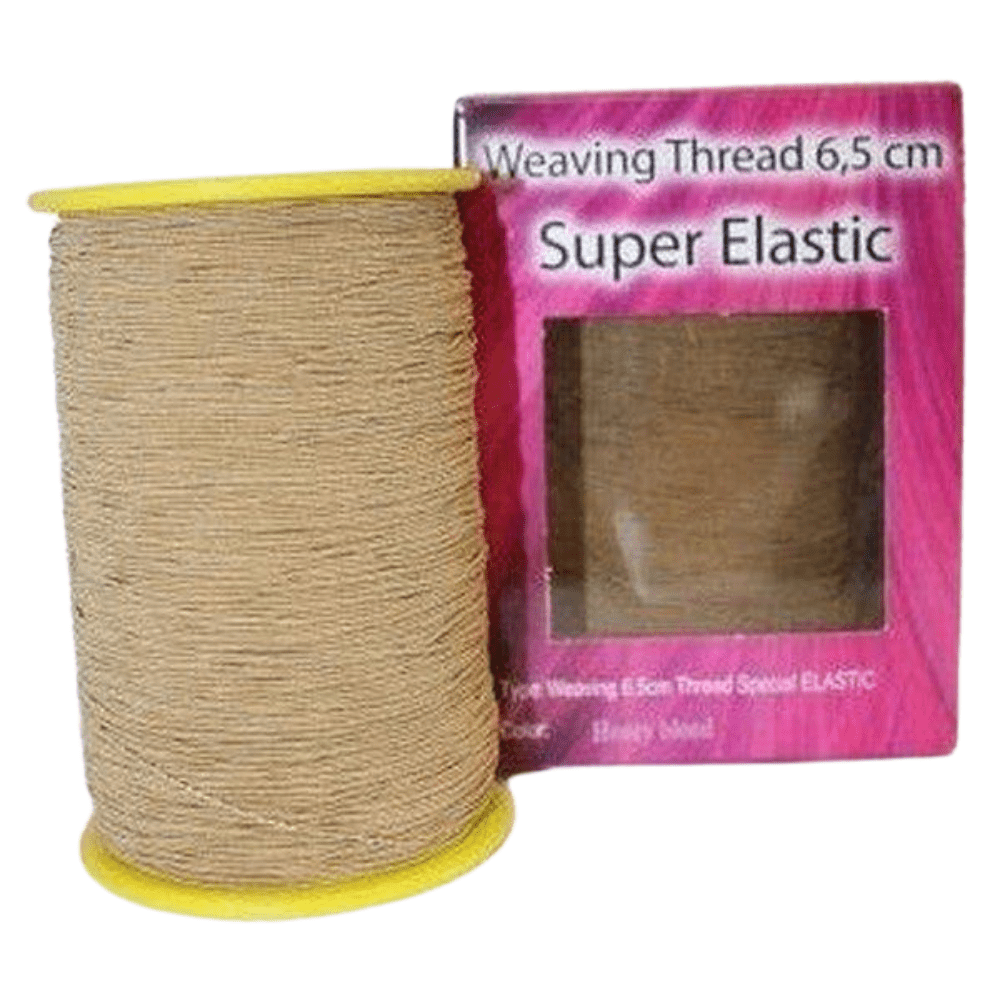 Dreamfix Weaving 6,5cm Thread SUPER ELASTIC Honey Blonde/ White - gtwtoporld.com