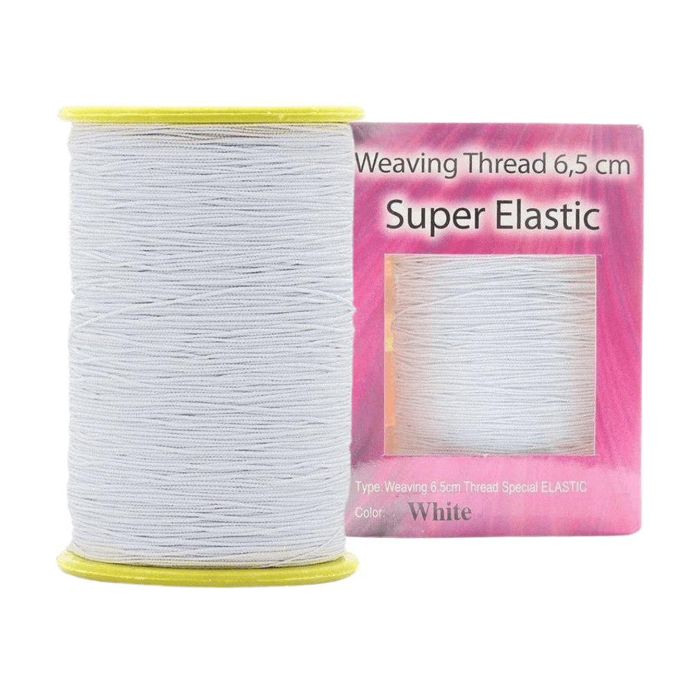 Dreamfix Weaving 6,5cm Thread SUPER ELASTIC Honey Blonde/ White - gtwtoporld.com