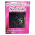 Dreamfix Weaving Thread, 6,5cm, Non Elastic, Black - gtwtoporld.com