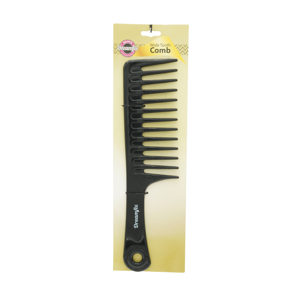 Dreamfix Wide Tooth Comb - black 24.5cm - gtwtoporld.com