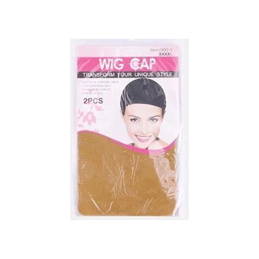 Dreamfix Wig Cap 2 pieces Per Pack Black/Brown/Dark Brown/Blonde - gtwtoporld.com