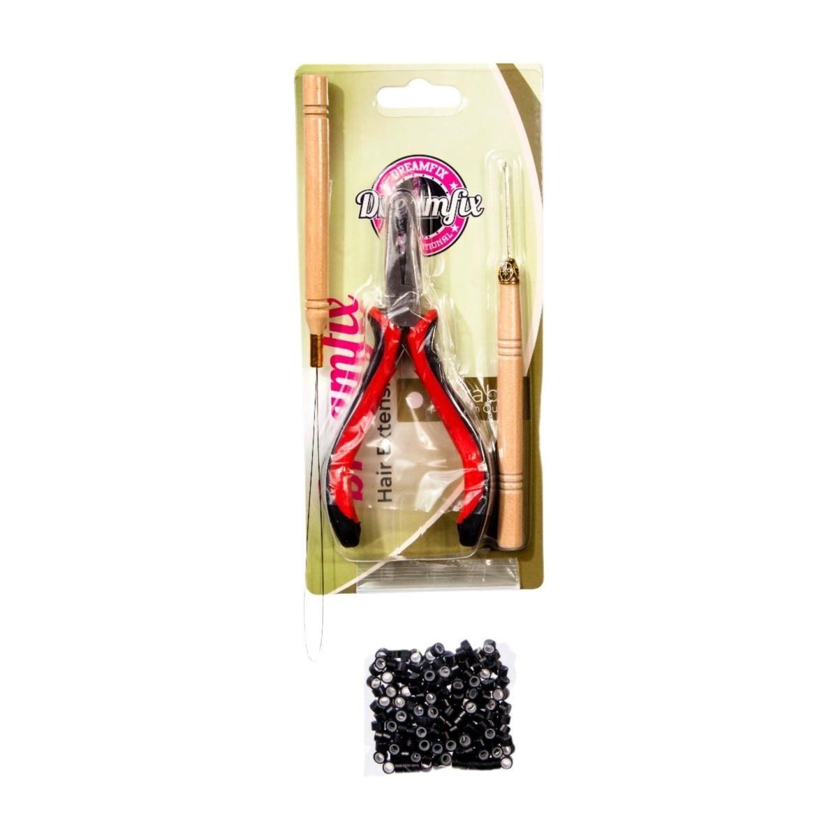 Dreamfix Wigs &amp; Extension Tool Beading Pliers Crochet Silico - gtwtoporld.com