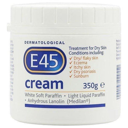 E45 Dermatological Cream Treatment for Dry Skin 350g - gtwtoporld.com