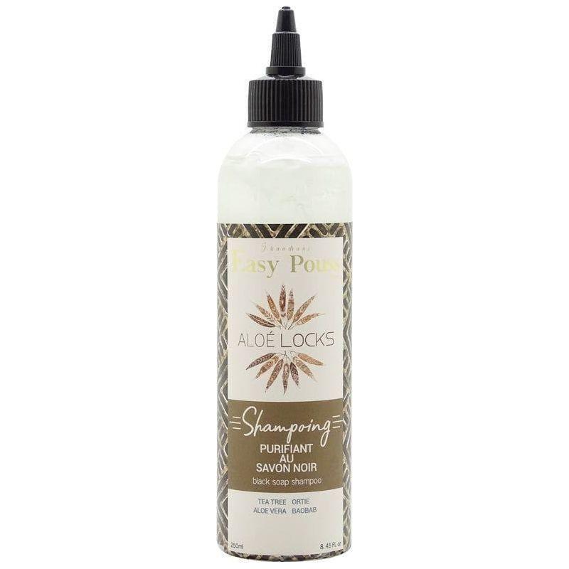 Easy Pouss Aloe Locks Black Soap Shampoo 250ml - gtwtoporld.com