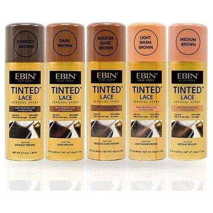 Ebin New York Tinted Lace Aerosol Spray 80ml - gtwtoporld.com