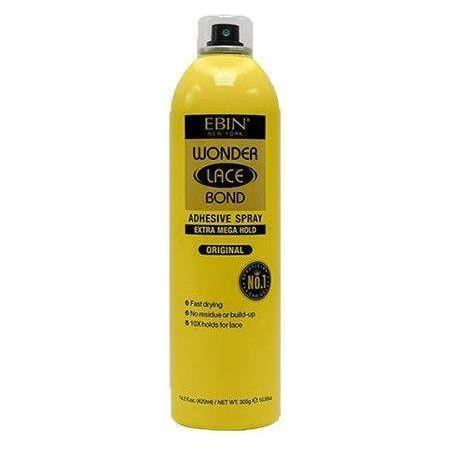 Ebin New York Wonder Lace Bond Extra Mega Hold Spray 420/180/80 ml - gtwtoporld.com