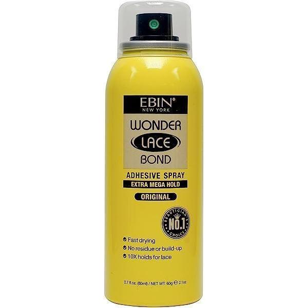 Ebin New York Wonder Lace Bond Extra Mega Hold Spray 420/180/80 ml - gtwtoporld.com