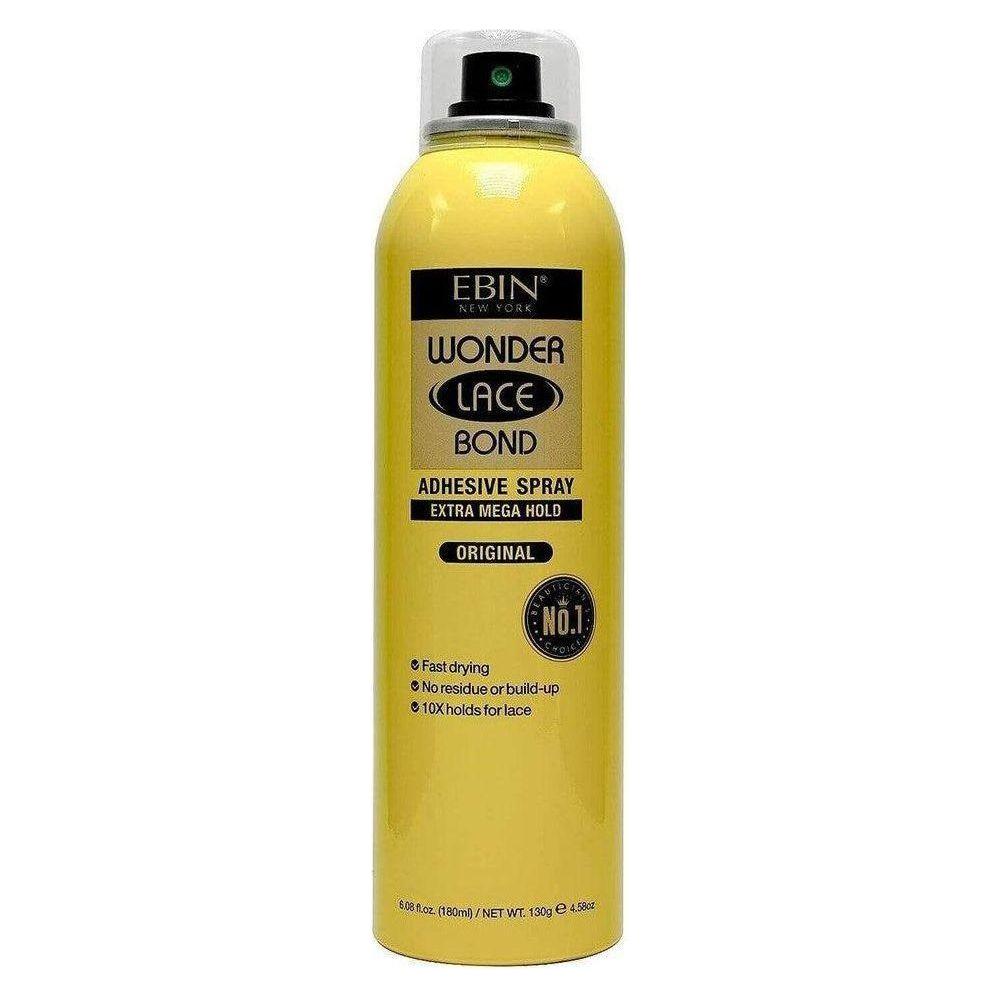 Ebin New York Wonder Lace Bond Extra Mega Hold Spray 420/180/80 ml - gtwtoporld.com