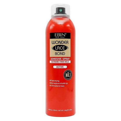 Ebin New York Wonder Lace Bond Extreme Firm Hold Spray Active 420/180/80 ml - gtwtoporld.com