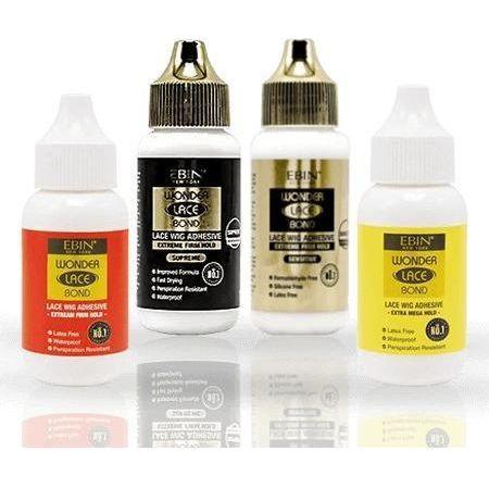 Ebin New York Wonder Lace Bond Lace Wig Adhesive Firm/Mega/Supreme/Sensitive 35 ml - gtwtoporld.com