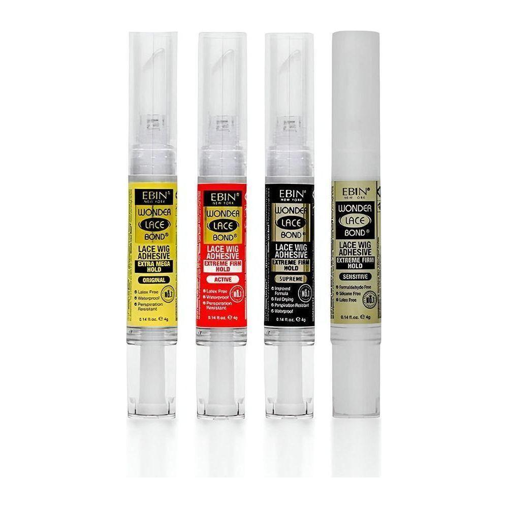 Ebin New York Wonder Lace Bond Lace Wig Adhesive Firm/Mega/Supreme/Sensitive 4g - gtwtoporld.com