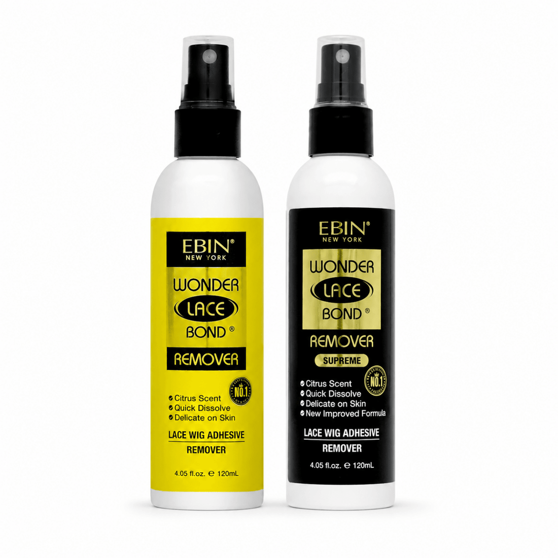 Ebin New York Wonder Lace Bond Remover Original /Supreme120ML - gtwtoporld.com