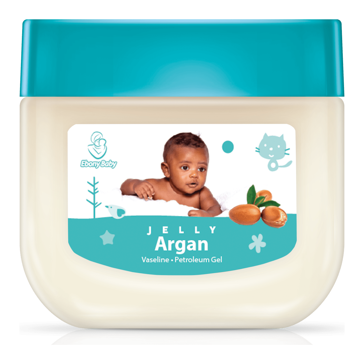 Ebony Baby Jelly Argan Oil 440ml - gtwtoporld.com