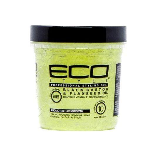 Eco Style Black Castor &amp; Flaxseed Oil Gel 80oz/32oz/16oz/8oz - gtwtoporld.com