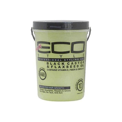 Eco Style Black Castor &amp; Flaxseed Oil Gel 80oz/32oz/16oz/8oz - gtwtoporld.com