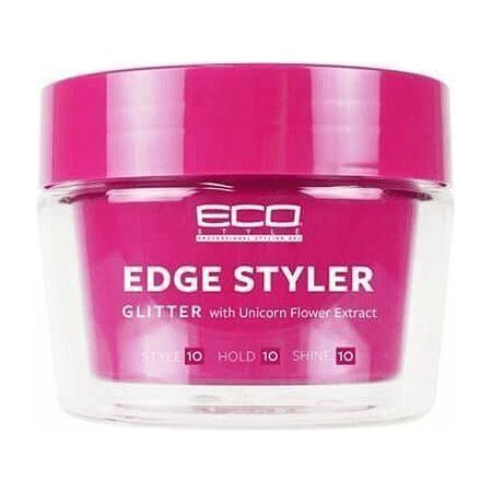 Eco Style - Edge Styler Glitter With Unicorn Flower Extract 3 oz - gtwtoporld.com