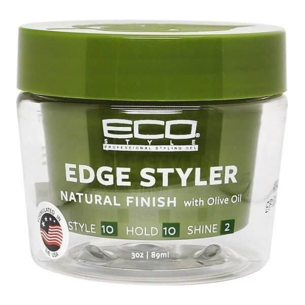 Eco Style - Edge Styler Natural Finish With Olive Oil 3 oz - gtwtoporld.com