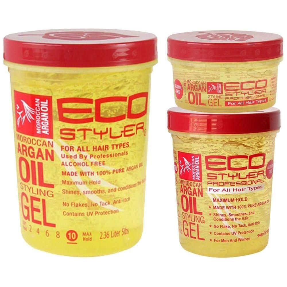 Eco Styler Moroccan Argan Oil Stylin 80oz/32oz/16oz/8oz - gtwtoporld.com