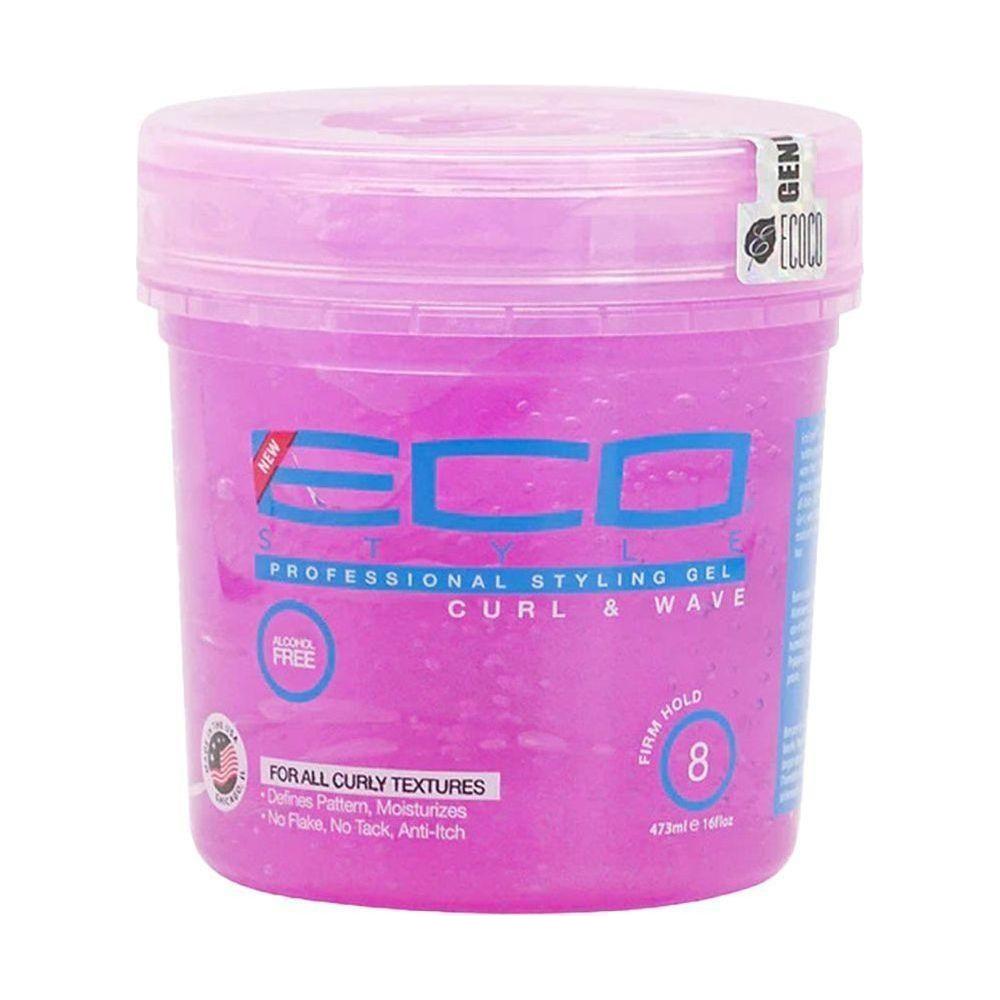 Eco Styler Pink Curl &amp; Wave Firm Hold Styling Gel 32oz/24oz/8oz/16oz/5LB - gtwtoporld.com