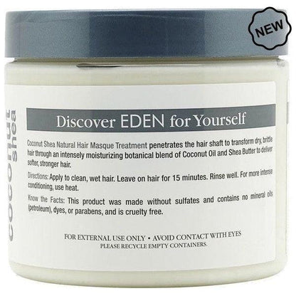 Eden BodyWorks Coconut Shea Hair Masque 473ml - gtwtoporld.com
