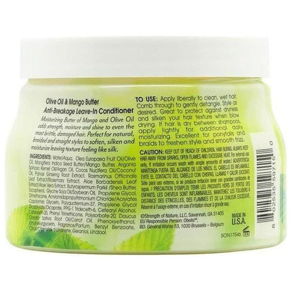 ELASTA QP Olive Oil &amp; Mango Butter Anti - breakage Leave - in Conditioner 443ml - gtwtoporld.com