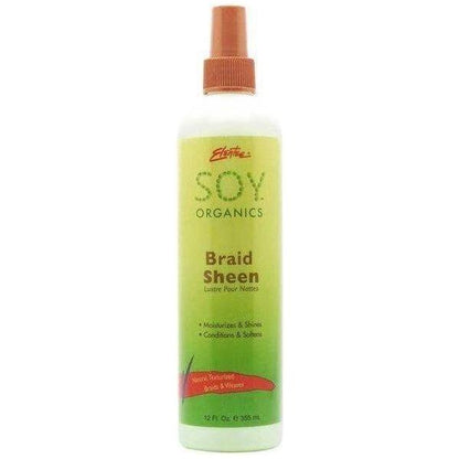 ELENTEE Soy Organics Braid Sheen 355ml - gtwtoporld.com