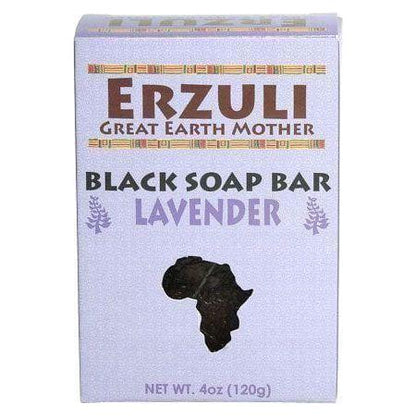 Erzuli Black Soap Lavender 4oz/120g - gtwtoporld.com