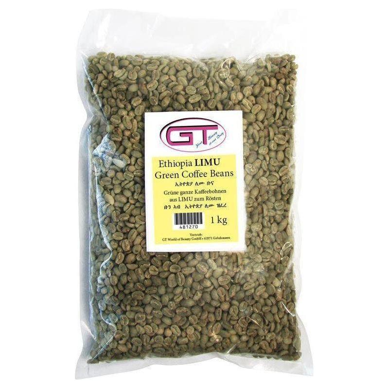 Ethiopian grüne Kaffeebohnen (LIMU) 1 kg - gtwtoporld.com