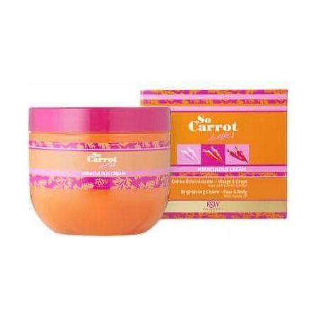 Fair and White So Carrot Miraculous Cream Brightening Face &amp; Body Cream 250ml - gtwtoporld.com