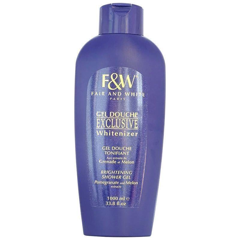 Fair &amp; White Exclusive Whitenizer Shower Gel 1000ml - gtwtoporld.com