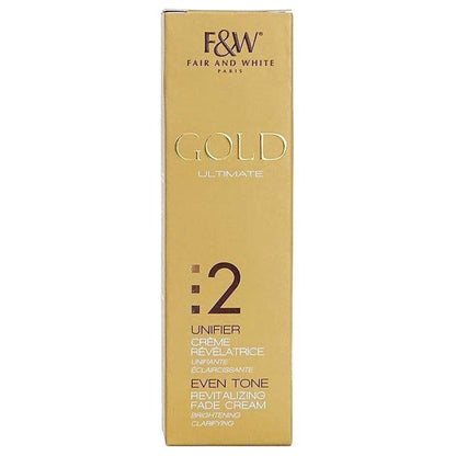 Fair &amp; White GOLD Revitalizing Fade Cream 50ml - gtwtoporld.com