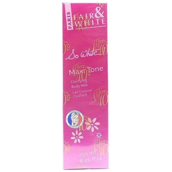 Fair &amp; White Maxi Tone Body Milk 250ml - gtwtoporld.com