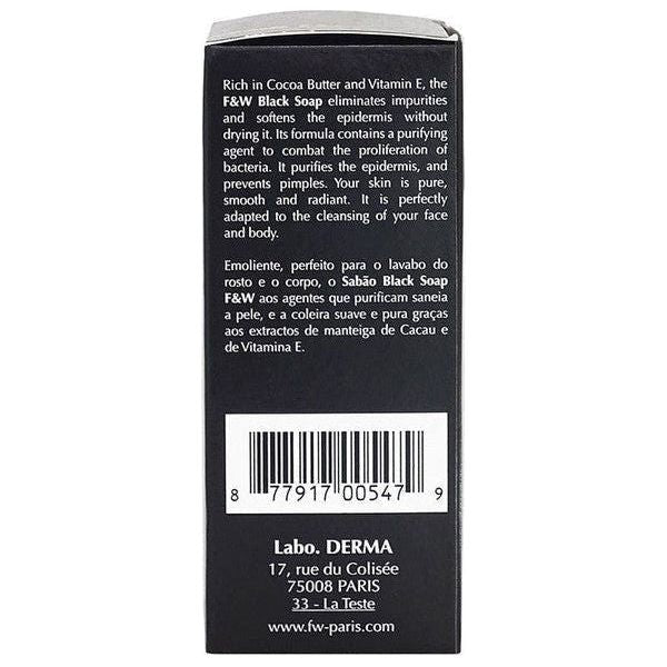 Fair &amp; White Purifyingl &amp; Softening Black Soap 200g - gtwtoporld.com