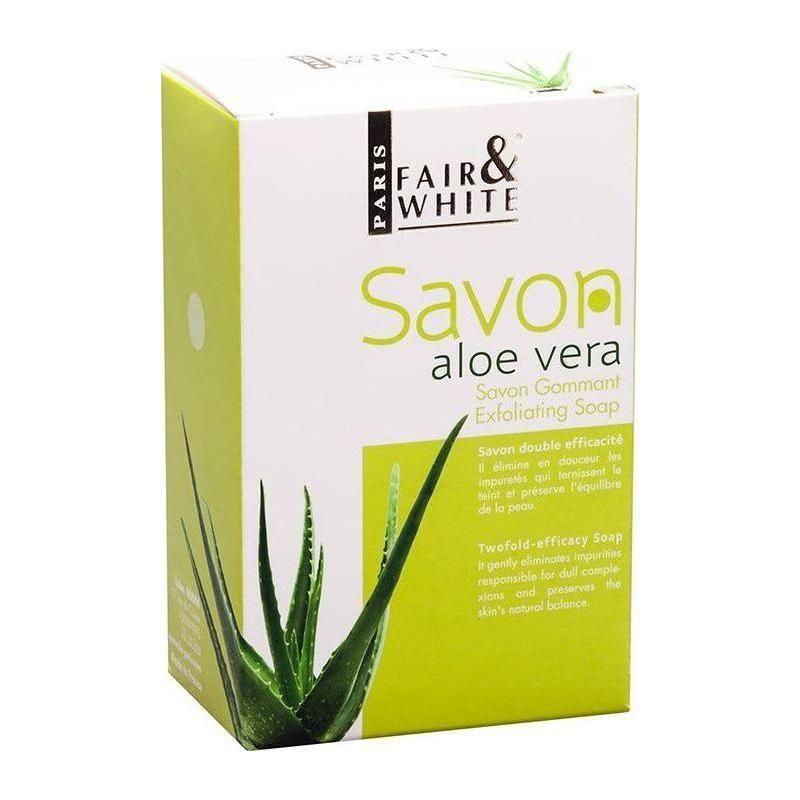 Fair &amp; White Savon Aloe Vera Gommant Exfoliating Soap 200g - gtwtoporld.com