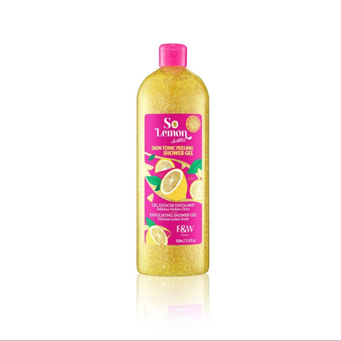 Fair &amp; White - SO LEMON - Skin tonic peeling Shower Gel 940m - gtwtoporld.com