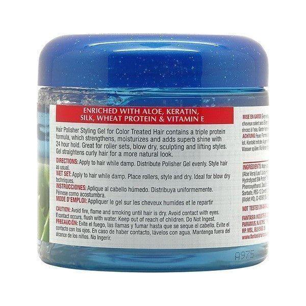 Fantasia IC Hair Polisher Styling Gel with Sparkle Lites for colored hair 454g - gtwtoporld.com