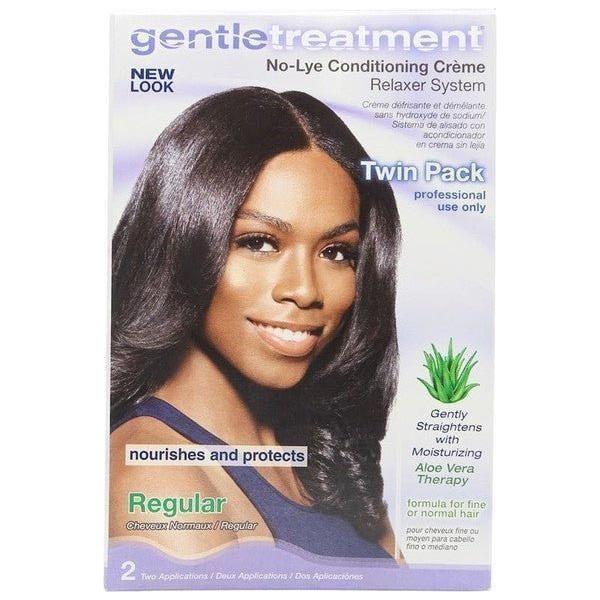 Gentle Treatment Regular No - Lye Conditioning Creme Relaxer System Twin Pak - gtwtoporld.com