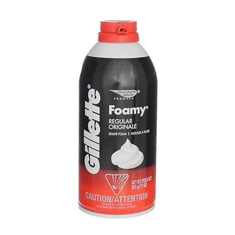 Gillette Foamy Regular Original Foam 11oz - gtwtoporld.com
